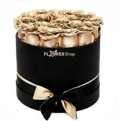 4513 Golden Roses Luxury Box